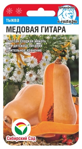 Тыква Медовая гитара 5шт (СибСад) 