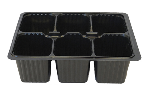 Кассета д/рассады 6 ячеек (Агроком) 5/200