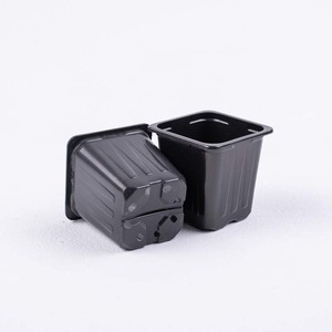 Горшок для рассады квадратный 7*7*8/0,23л (Агроэкодом) 10/40