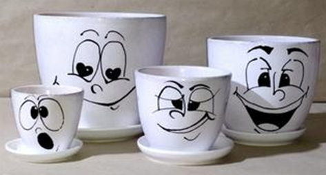 Горшок керамич Настроение 2,5л (Беларусь)