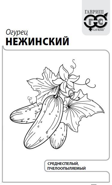 Огурец Нежинский 0,3г б/п (Гавриш)