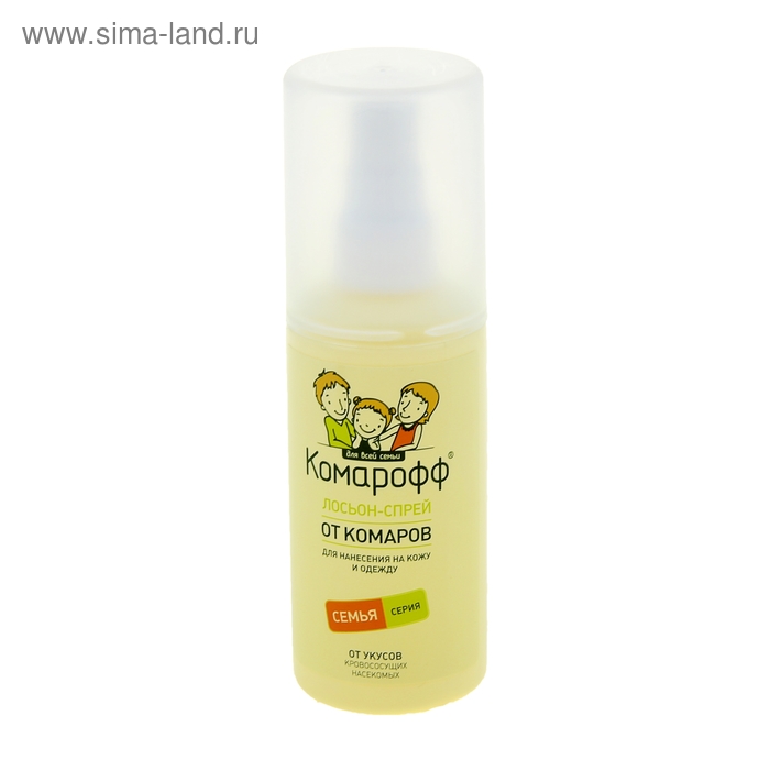 Спрей от комаров Комарофф 100мл (Химик) 3/27