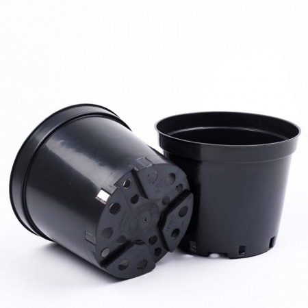 Горшок для рассады круглый 26*19 7,5л твердый литой (Амина)