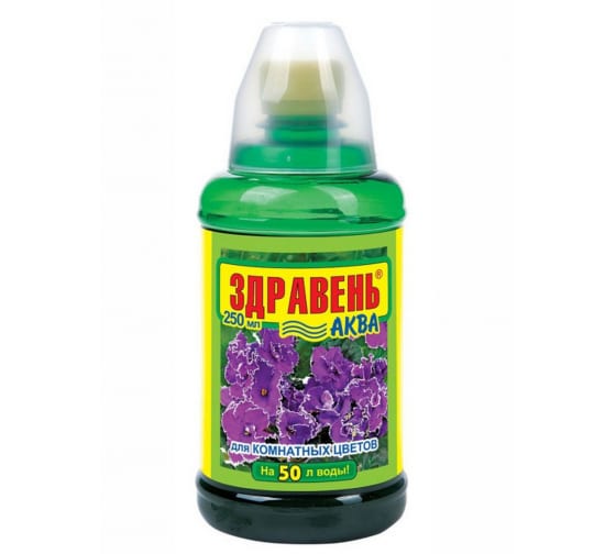 Здравень АКВА Комнатные 0,25л (ВХ) 6/24