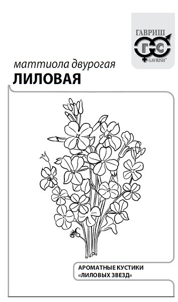 Маттиола двурогая Лиловая 0,3г б/п (Гавриш)