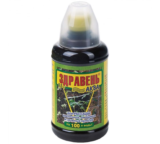 Здравень АКВА РАССАДА 0,5л (ВХ) 6/12