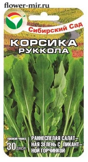 Рукола Корсика 0,5г (СибСад)