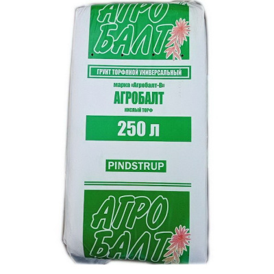 Торф верховой кислый 250л (Агробалт) 1/15