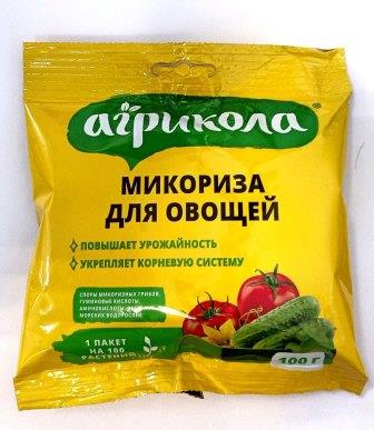 Агрикола Микориза для овощей 100г (ТехЭкс) 10/50