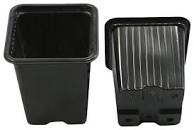 Горшок для рассады квадратный 7*7*8 0,23л (Агроком) 10/