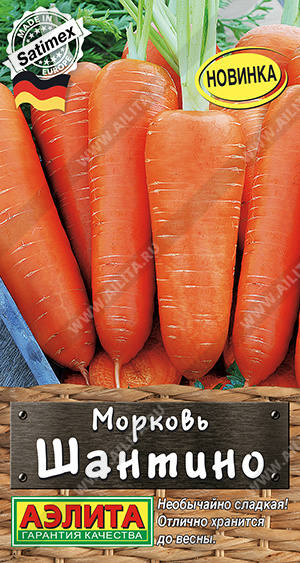 Морковь Шантино 2г ц/п (Аэлита) Новинка