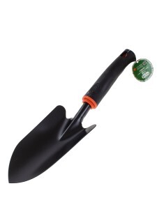 Совок с черной резиновой ручкой 30,5см 820700