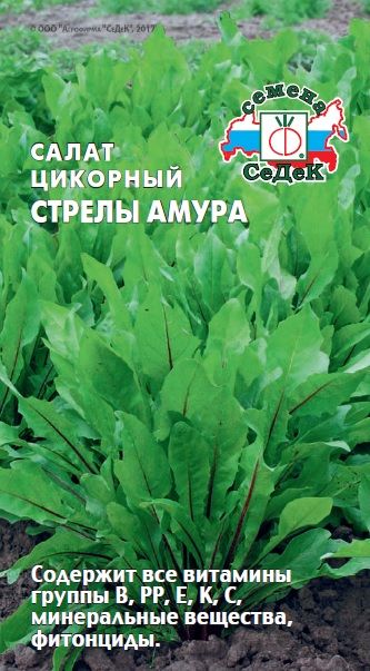 Салат Стрелы Амуры цикорный 0,5г ц/п (Седек) 