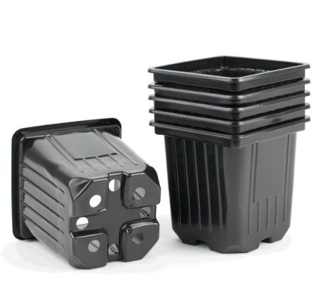 Горшок для рассады квадратный 7*7*7/0,2л 