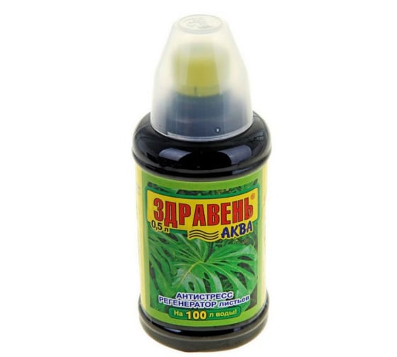 Здравень АКВА АНТИСТРЕСС 0,5л (ВХ) 6/12 регенератор листьев