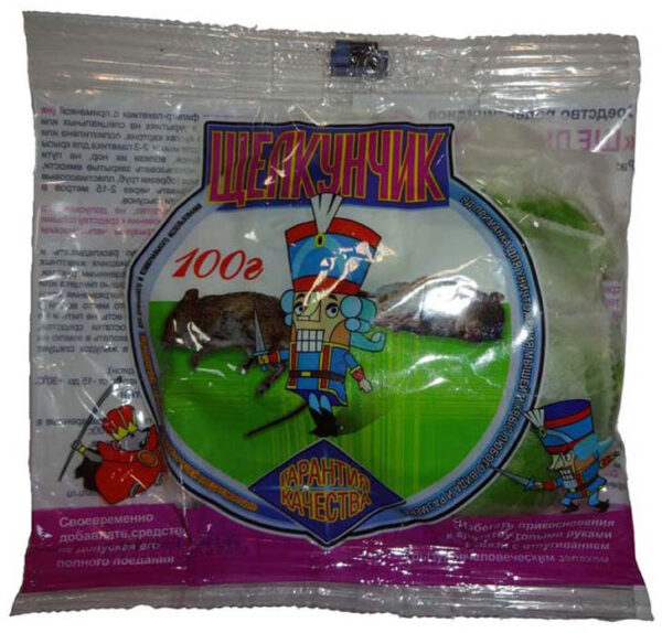 Щелкунчик тесто-брикет 100г (Эко-плюс) 10/100