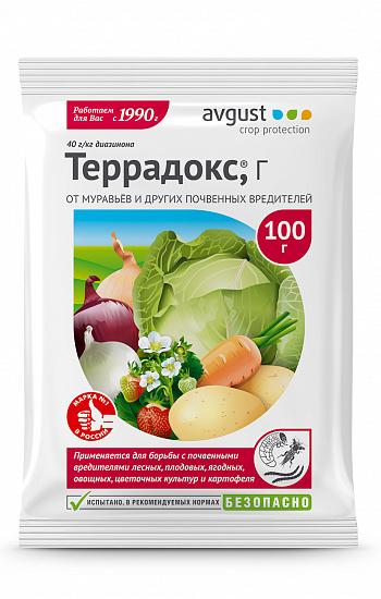 Террадокс 100г (Август) 5/70 от комплекса почвенных вредителей