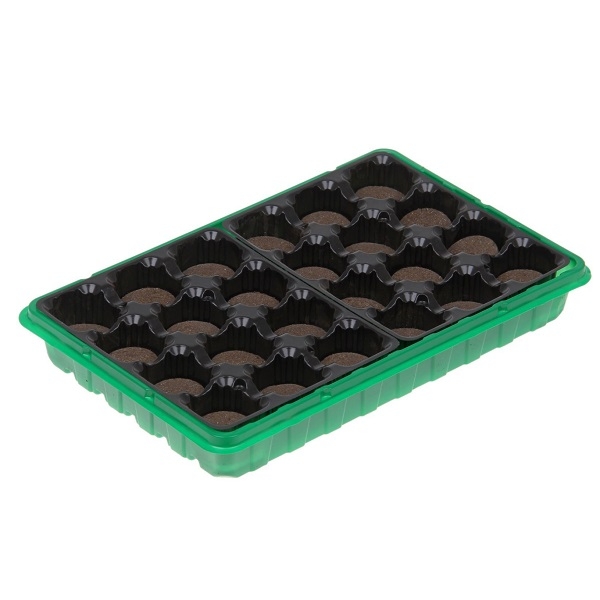 Набор для рассады с торф.табл. 41мм (24 табл.) (ЭкоТорф) 3/18