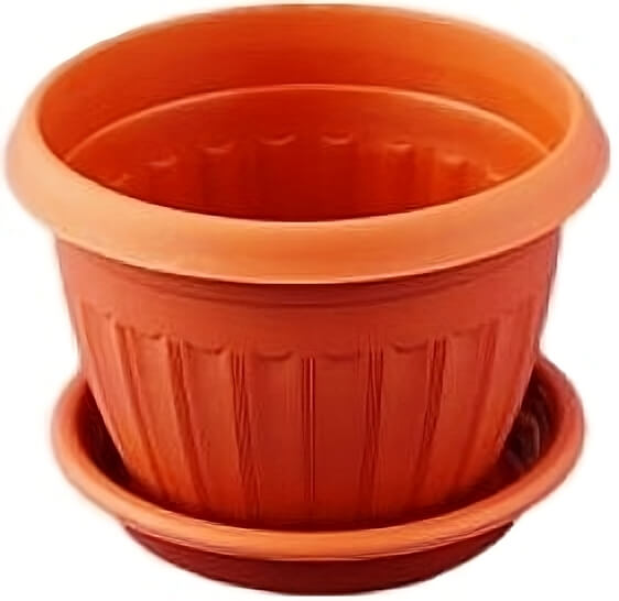 Кашпо Афродита-6 с/п 8,5л терракот (СнабСибПром)