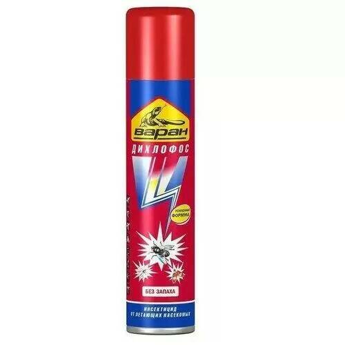 Дихлофос Варан Сибиар 145мл синий ЭКСТРА 3416-01 (SB) 6/24