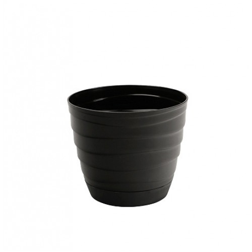 Кашпо Бриз с/п 0,7л черный (Радиан)