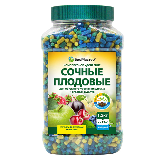 Удобрение Сочные плодовые 1,2кг (БиоМастер) 1/5