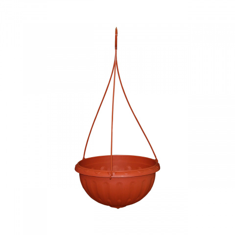 Кашпо подвесное Джулия 8л коричневый БШ1609 (М пласт) 
