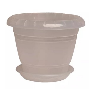 Горшок д/орхидей Фестона 19 2,1л с/п прозрачный (Техпласт)