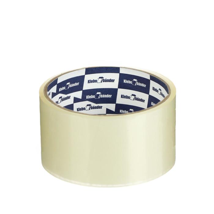 Упаковочная лента 48мм*100м 40мкм прозрачная Klebebander 2/6/36