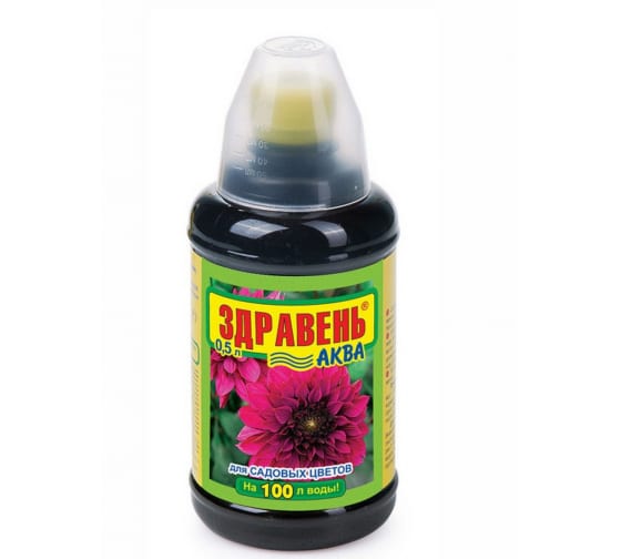 Здравень АКВА Садовые цветы 0,5л (ВХ) 6/12 