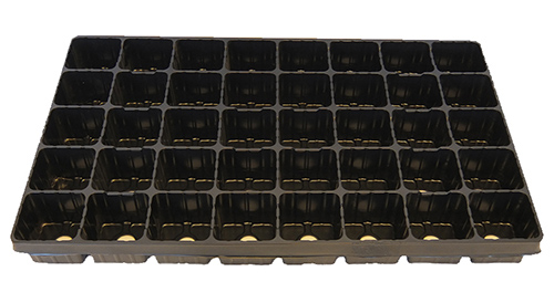 Кассета д/рассады 40 ячеек квадр. (52*31*5,1см) (Агроком) 5/