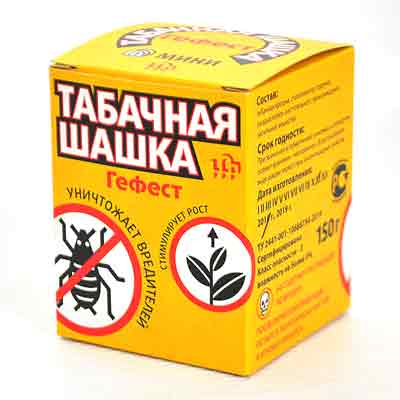 Шашка табачная Гефест мини 150г(160г) (НАР) 5/40 д/теплиц (вредители и болезни)