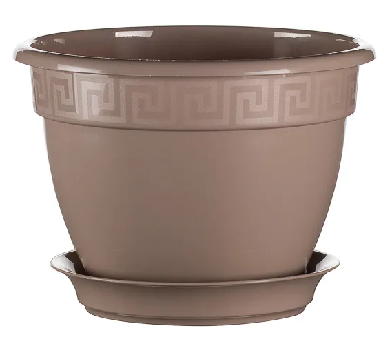 Кашпо Антик 32 фрапе 10л (Техпласт)