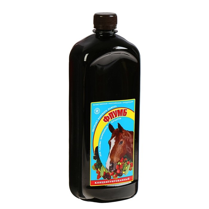 Навоз Флумб (конц.экстракт конского навоза) 1л (Агровит) 3/18