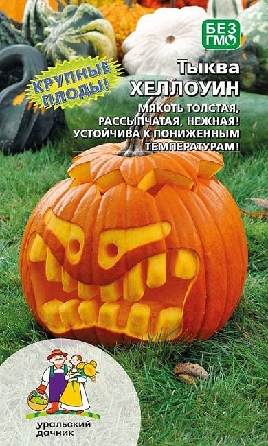 Тыква Хеллоуин 5шт ц/п (УД)