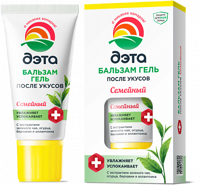 Бальзам после укусов Дэта 20мл (Химик) 20шт/уп