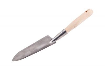 Совок пикировочно-посадочный НЕРЖ.сталь СПУ 1,5мм 3/25 с дерев.ручкой