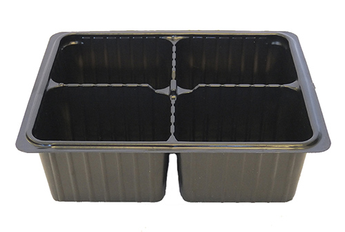 Кассета д/рассады 4 ячейки (Агроком) 5/200