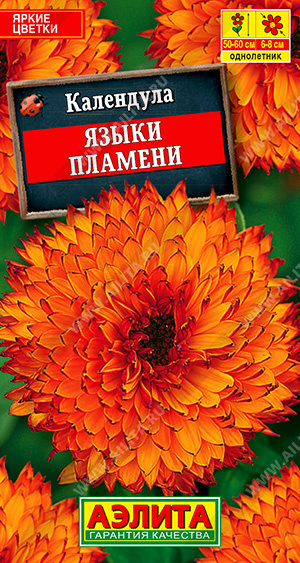 Календула Языки пламени 0,5г ц/п (Аэлита)