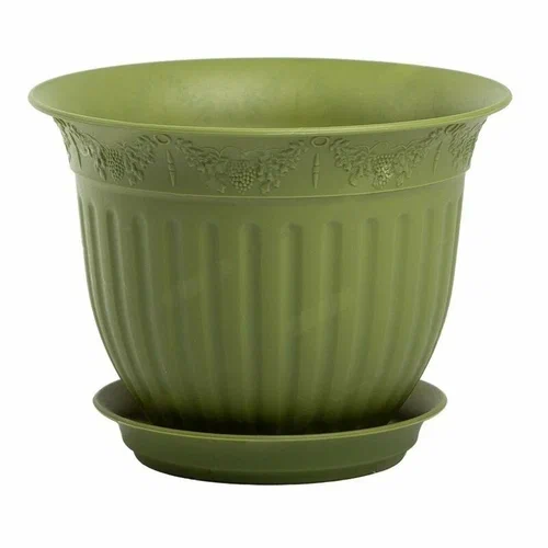 Кашпо Виноград 22 с/п 2,25л папоротник (Техпласт)