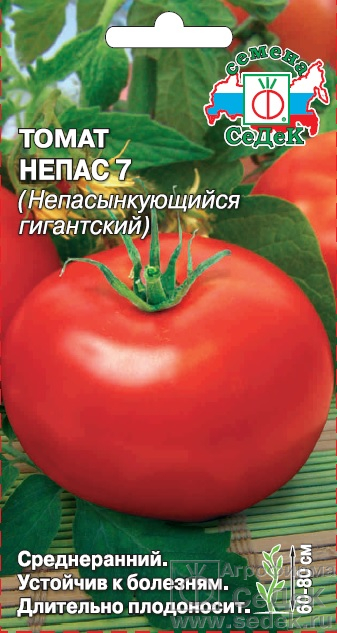 Томат Непас 7 Гигантский 0,1г ц/п (Седек) 