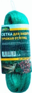 Сетка защитная от птиц 4*5м яч.1,5х1,5 зеленая 681737