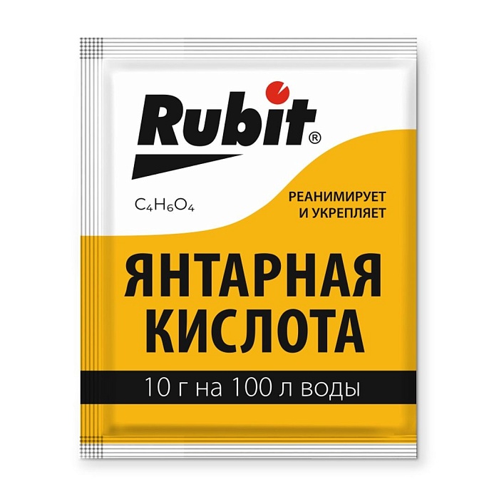 Янтарная кислота 10г Рубит (Летто) 10/300 