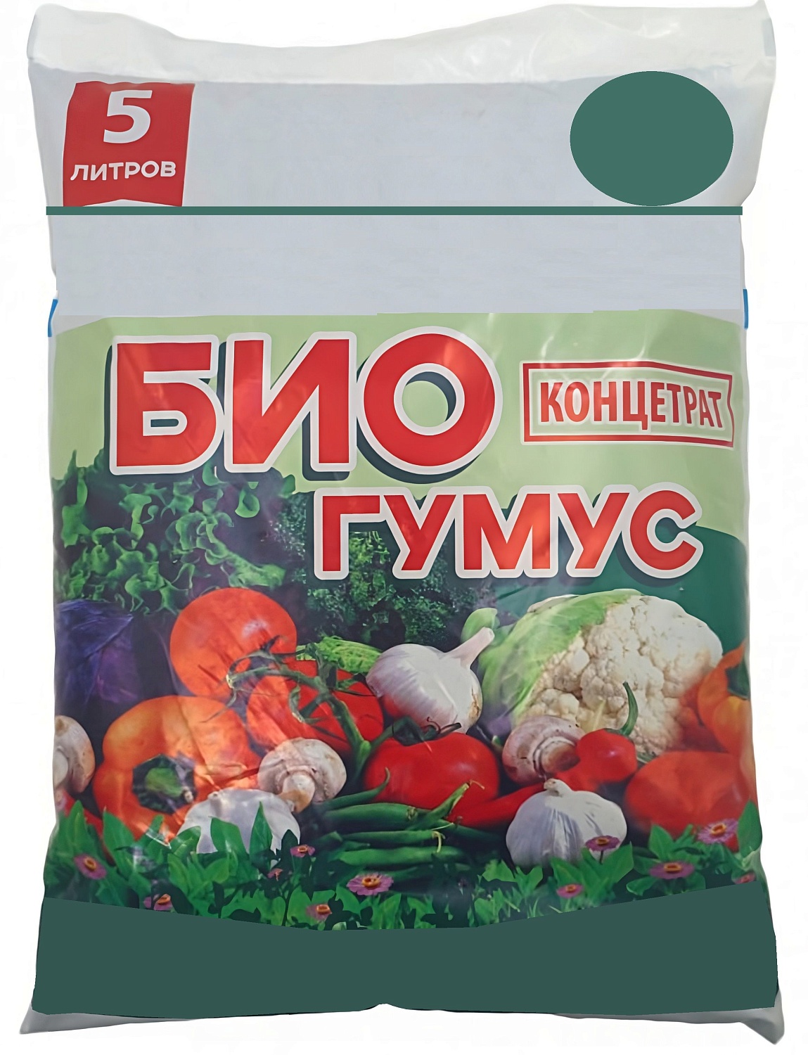 Биогумус 5л сухой (концентрат) (Росток Грин) 5/250