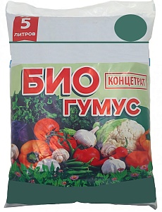 Биогумус 5л сухой (концентрат) (Росток Грин) 5/250