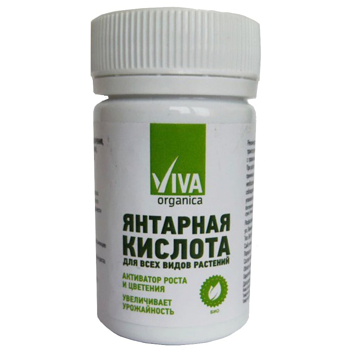 Янтарная кислота 50г Viva (Аминосил) 2/