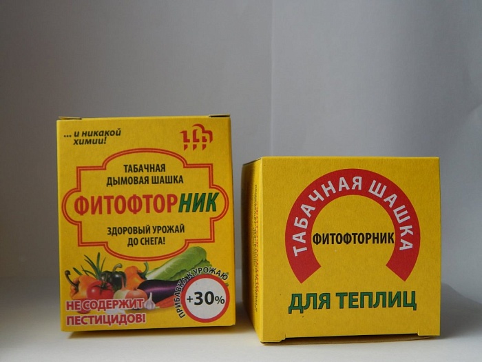 Шашка табачная Фитофторник 220г (НАР) 5/30 обработка теплиц