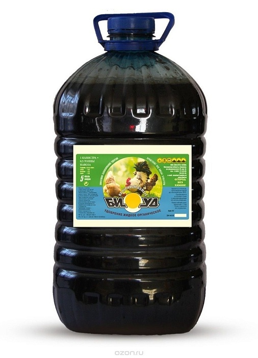 Удобрение жидкое органич.БИУД марки Куриный помет 0,5л (Тонэкс) 4/32