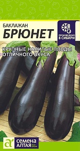 Баклажан Брюнет 0,1г ц/п (СемАлт)