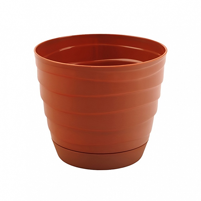 Кашпо Бриз с/п 2,7л терракотовый (Радиан)